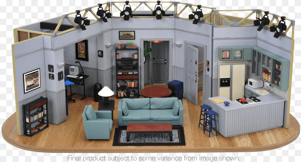 Seinfeld Set Replica, Architecture, Room, Living Room, Interior Design Png Image