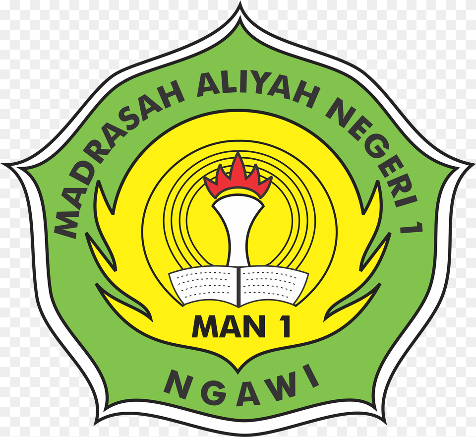 Sejarah Madrasah Man Ngawi, Badge, Logo, Symbol, Food Png