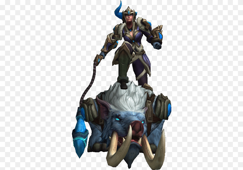 Sejuani The Winter39s Wrath Sejuani Without Helmet, Adult, Female, Person, Woman Free Transparent Png