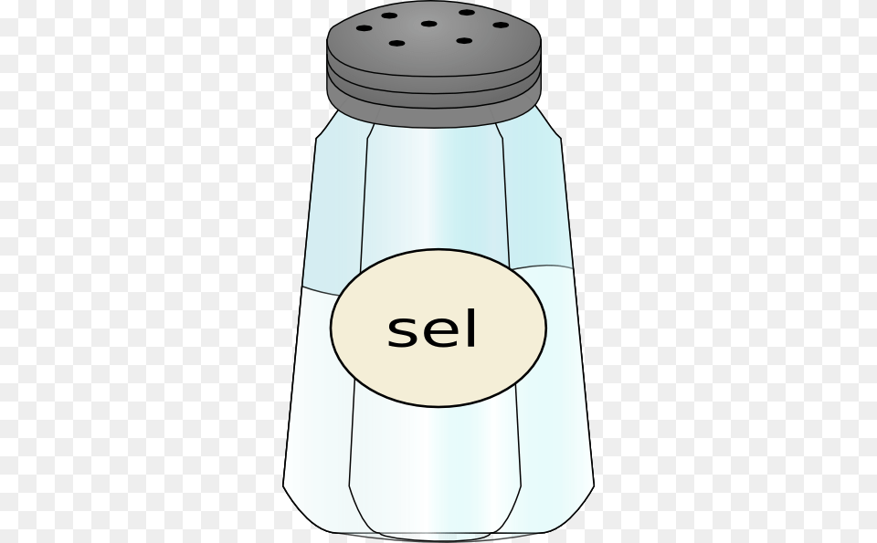 Sel Salt Shaker Clip Art, Jar, Bottle Free Png Download