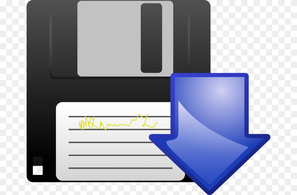 Selanit Floppy Disk Icon, Text Free Png Download