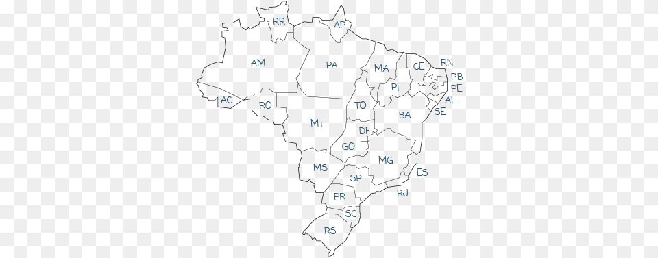 Selecione Um Estado Para Ver Suas Unidades Transparente Mapa Brasil, Chart, Map, Plot, Atlas Png Image