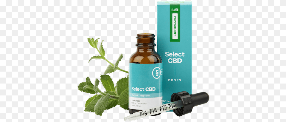Select Oil Select Cbd Drops Peppermint, Herbal, Herbs, Plant, Mint Free Transparent Png