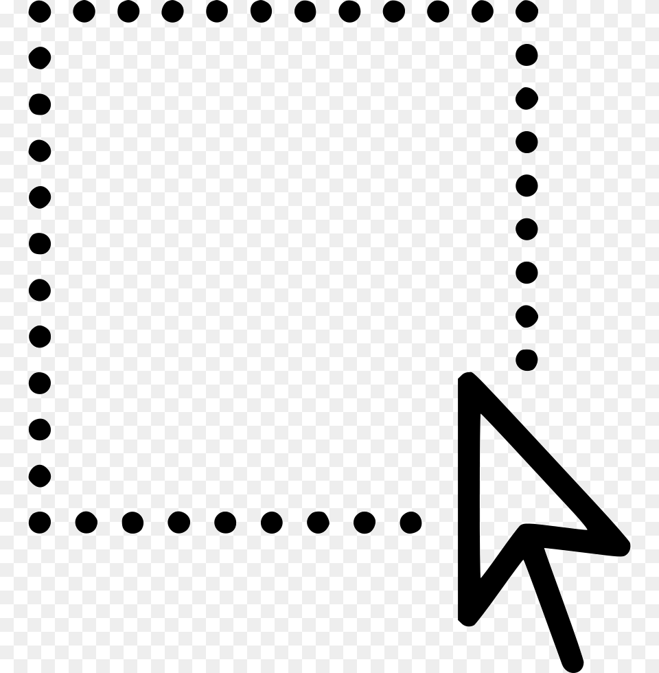 Select Selection Area Region Cursor Arrow Tool Area Selection, Symbol, Text Free Png Download