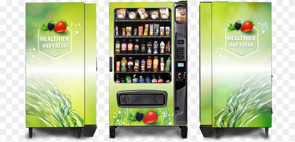 Select Theme Branded Side Panel Vending Machine, Vending Machine, Person Free Png