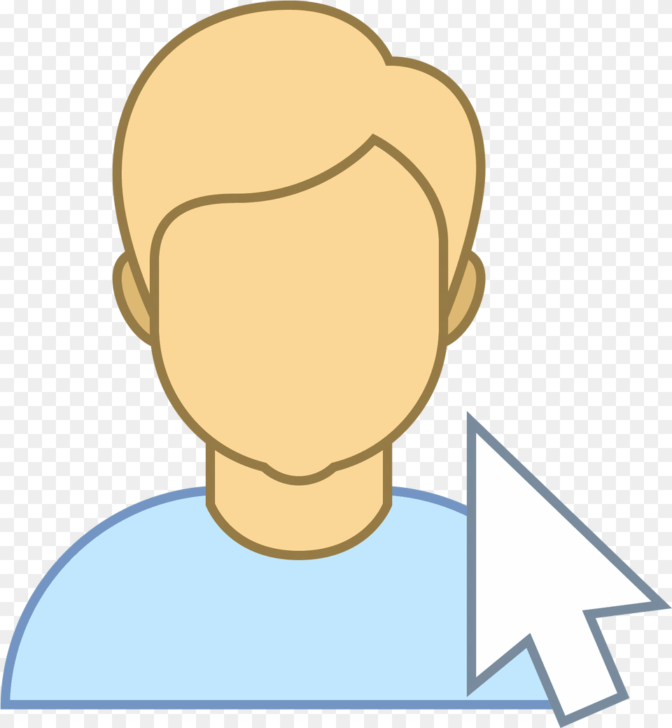 Select User Icon Cartoon, Head, Person, Body Part, Face Free Png Download