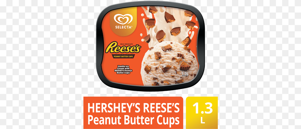 Selecta Ih Cob Hersheys Reese39s Selecta Reese39s Ice Cream, Advertisement, Dessert, Food, Ice Cream Free Transparent Png