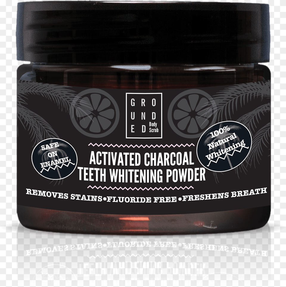 Selected New Activated Charcoal Teeth Whitening Powder Grounded Activated Charcoal Teeth Whitening, Bottle, Can, Tin Free Transparent Png