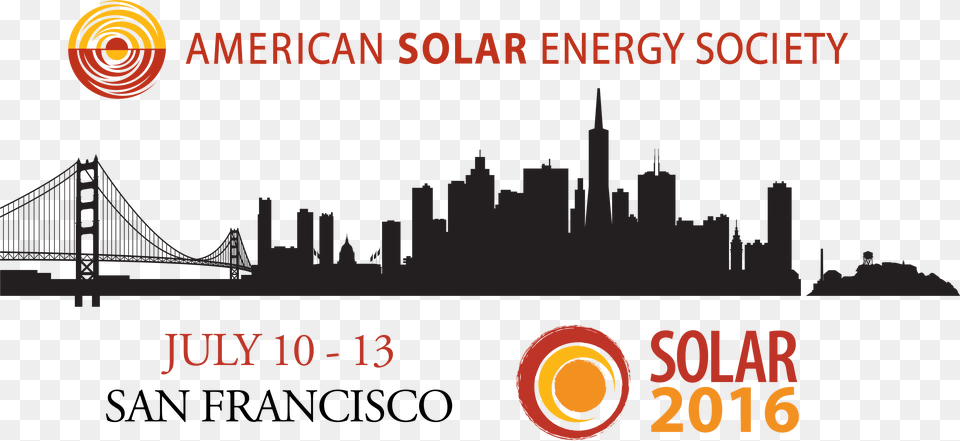 Selected Sessions Presented At Solar 2016 Have Been San Francisco Cityscape Silhouette, City Png