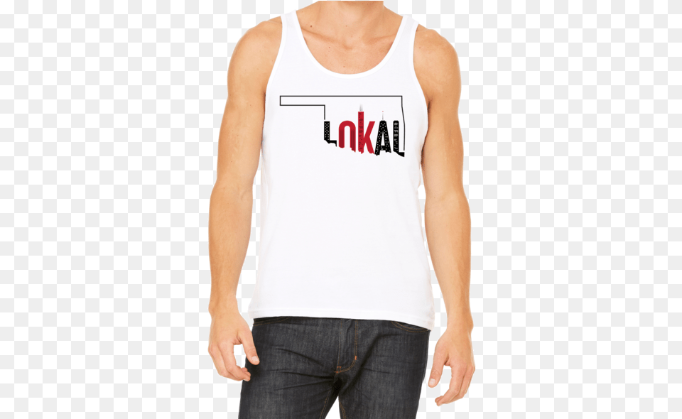 Selected Skyline Series Tanks Bella Canvas Xssmlxlwhite Unisex Jersey, Clothing, Tank Top, Vest, Adult Free Png Download