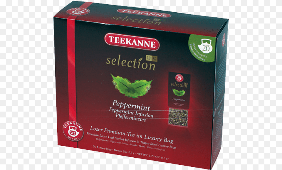 Selection 1882 Peppermint Teekanne, Herbal, Herbs, Plant, Beverage Free Png Download