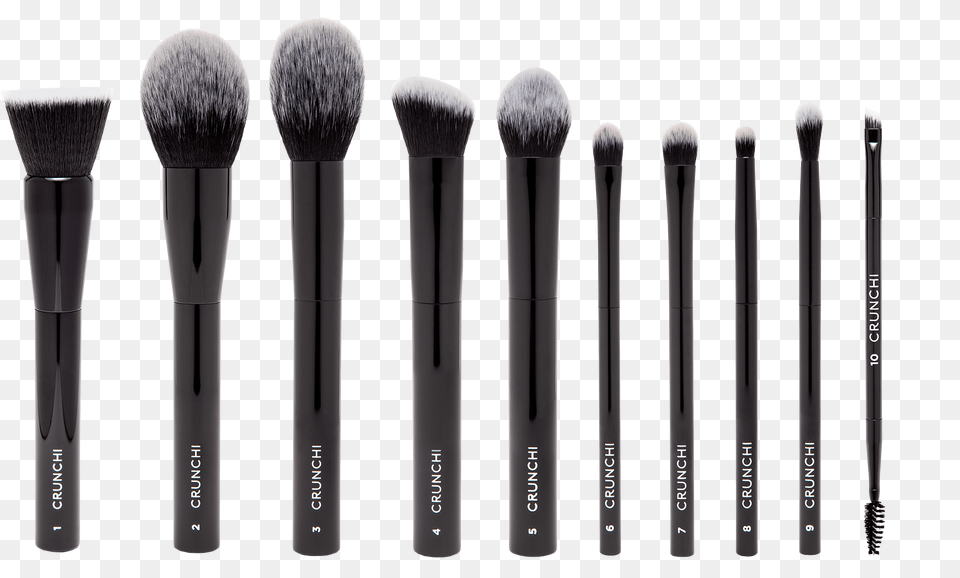 Selection Of Crunchi Brushes Vegan Love Makeup Brushes, Brush, Device, Tool Free Png Download