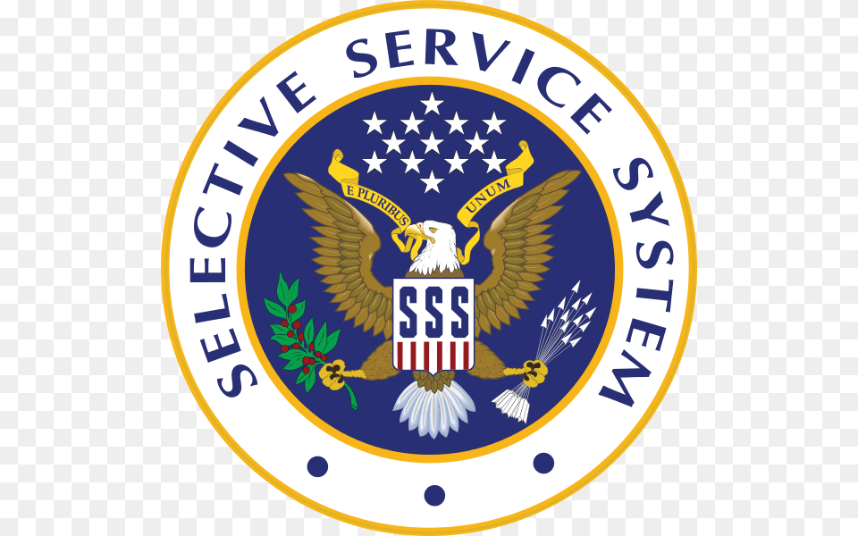 Selective Service System Symbol, Badge, Emblem, Logo Png Image