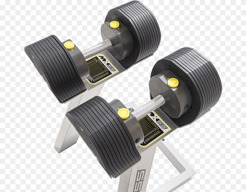 Selectorised Dumbbell Set With Stand Mx 55 Dumbbell, Fitness, Gym, Gym Weights, Sport Png