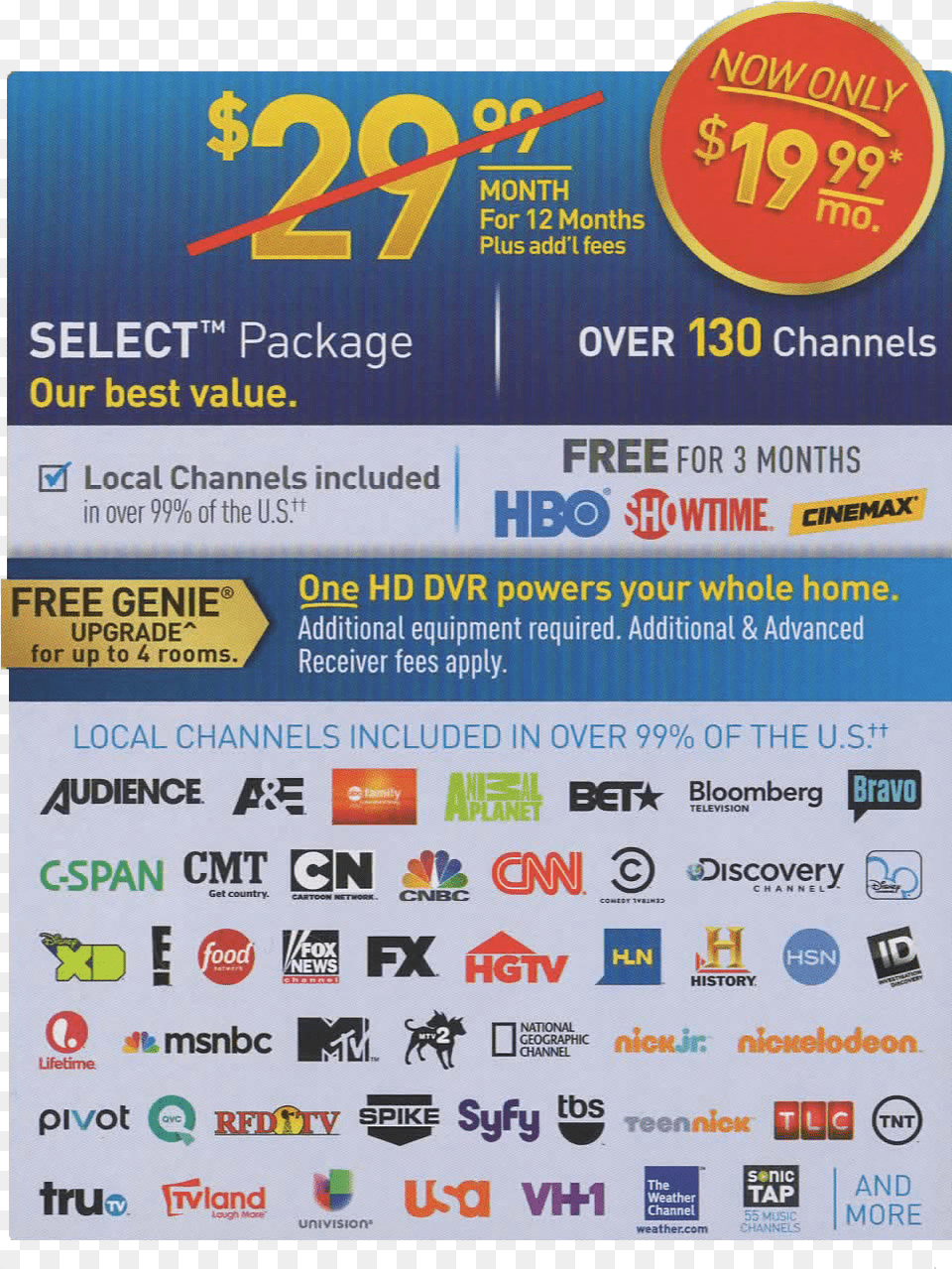 Selecttm Packageour Best Value Pay Per View Channel, Advertisement, Poster Free Png Download