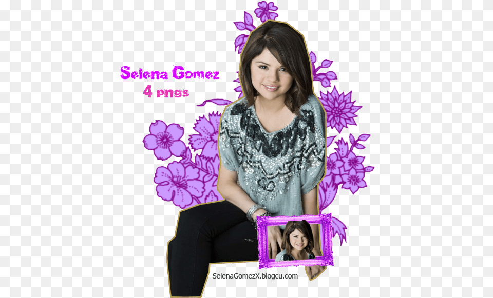 Selena Gomez, Adult, Purple, Portrait, Photography Png