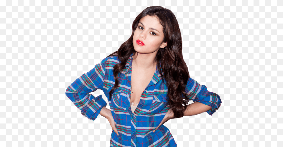 Selena Gomez, Formal Wear, Blouse, Clothing, Shirt Free Png Download