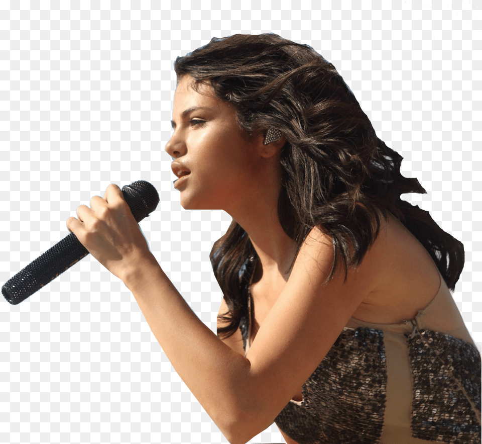 Selena Gomez, Hand, Body Part, Electrical Device, Solo Performance Png Image