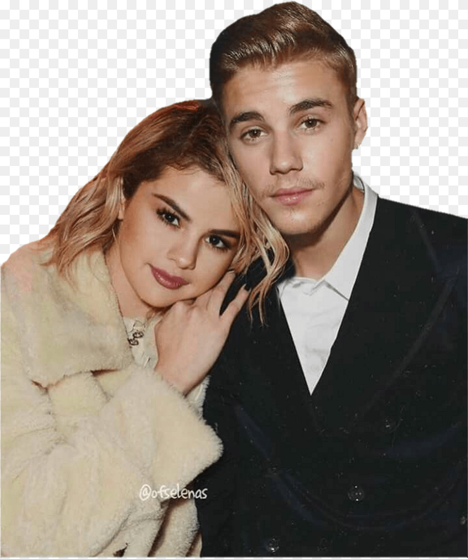 Selena Gomez And Justin Bieber Youtube 2019 Download Selena And Justin 2019, Head, Portrait, Clothing, Coat Free Transparent Png