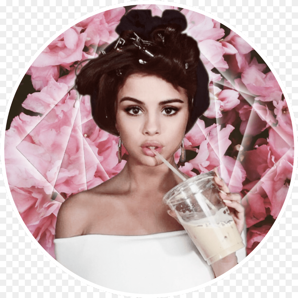 Selena Gomez Bigoudis Bouton Selena Gomez Hair Roll, Portrait, Face, Photography, Head Png