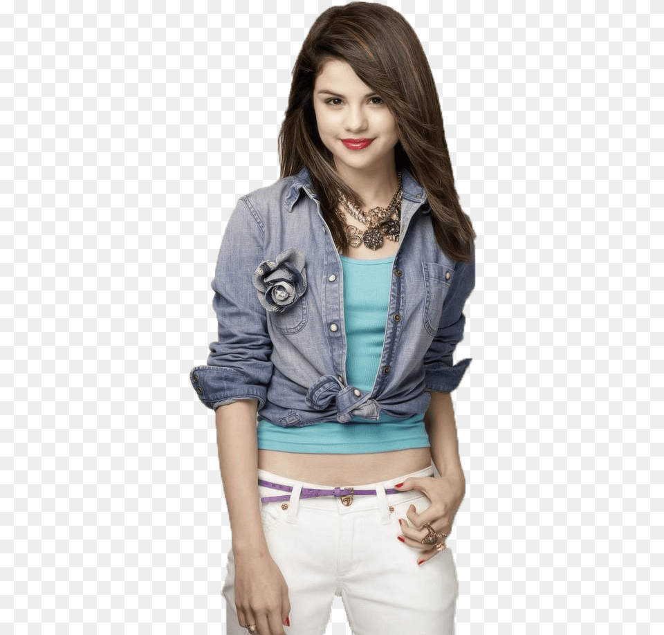 Selena Gomez By Lucy Selena Gomez Young Jeans, Jacket, Pants, Coat, Clothing Free Png