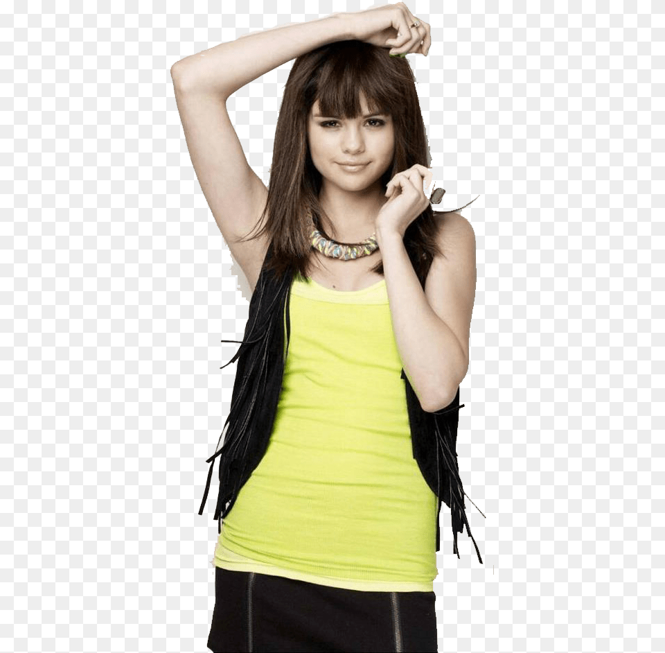 Selena Gomez By Pinkhappysmile Selena Gomez Wizards Of Waverly Place 3 Season, Blouse, Clothing, Woman, Portrait Free Png