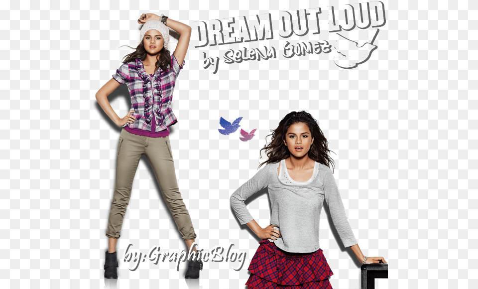 Selena Gomez Dream Out Loud Pack Selena Gomez Dream Out Loud Ad, Blouse, Clothing, Hat, Adult Free Transparent Png