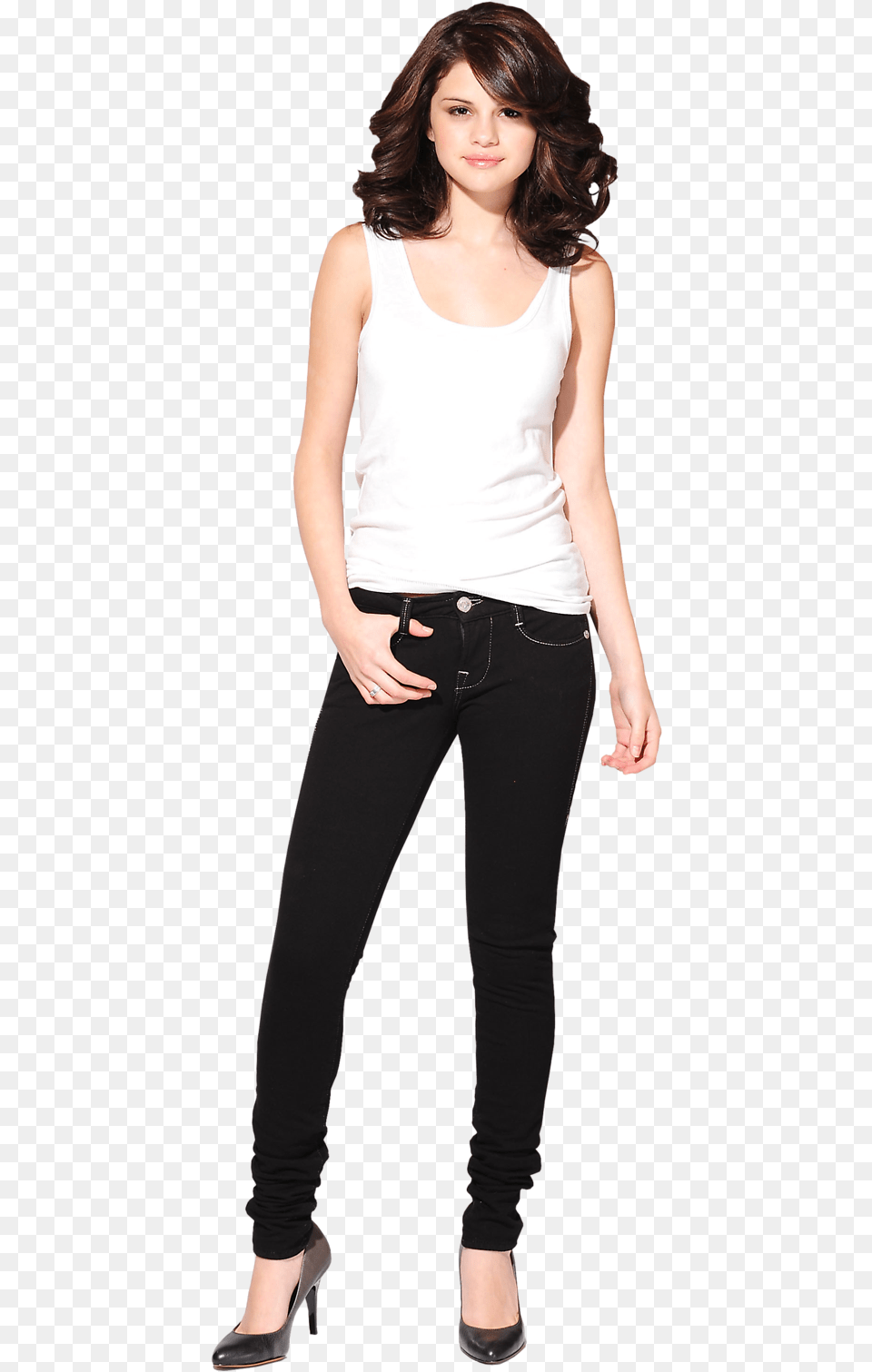 Selena Gomez Full Body, Clothing, Pants, Shoe, Footwear Free Transparent Png