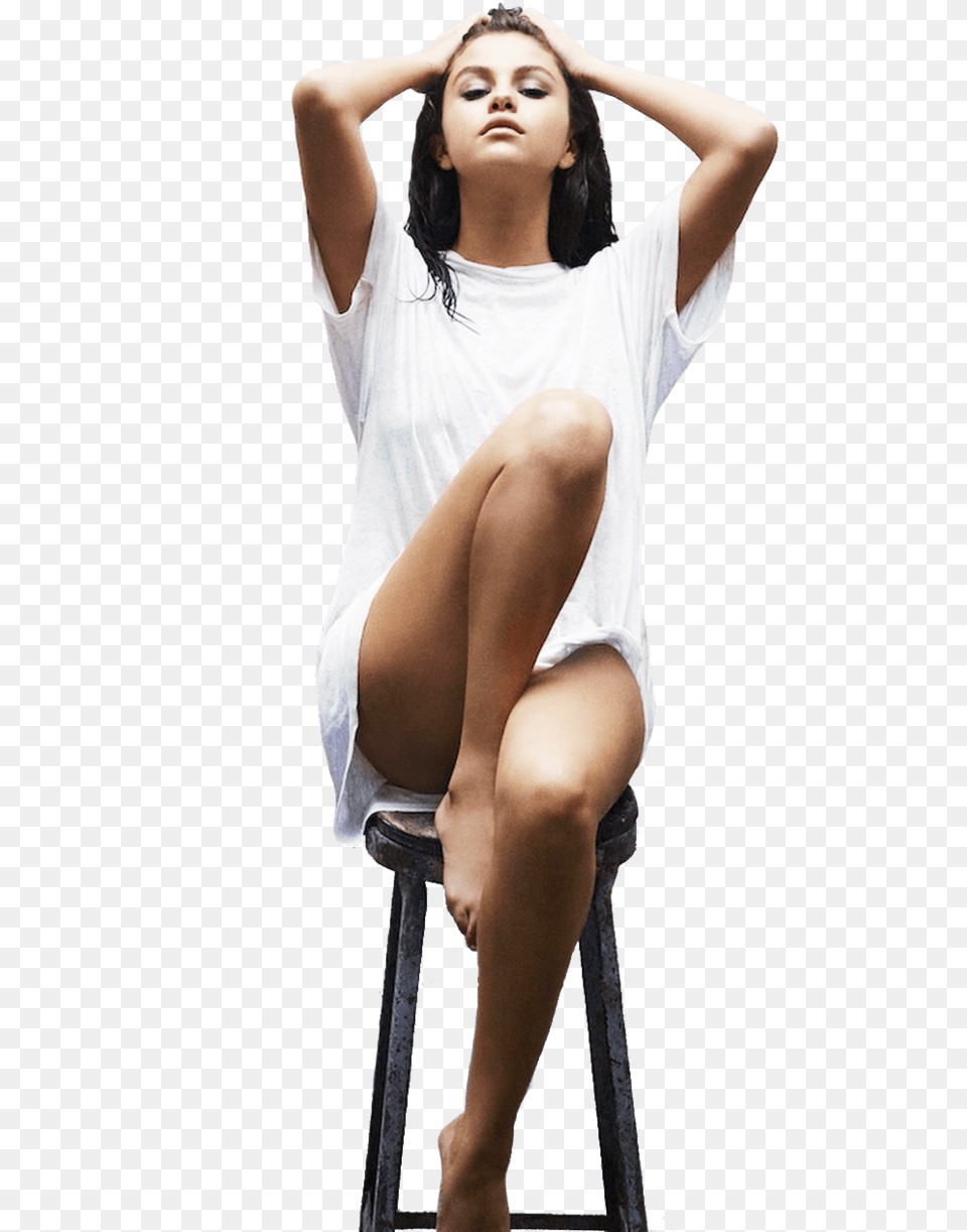 Selena Gomez Good For You, Adult, Sitting, Portrait, Photography Free Png Download