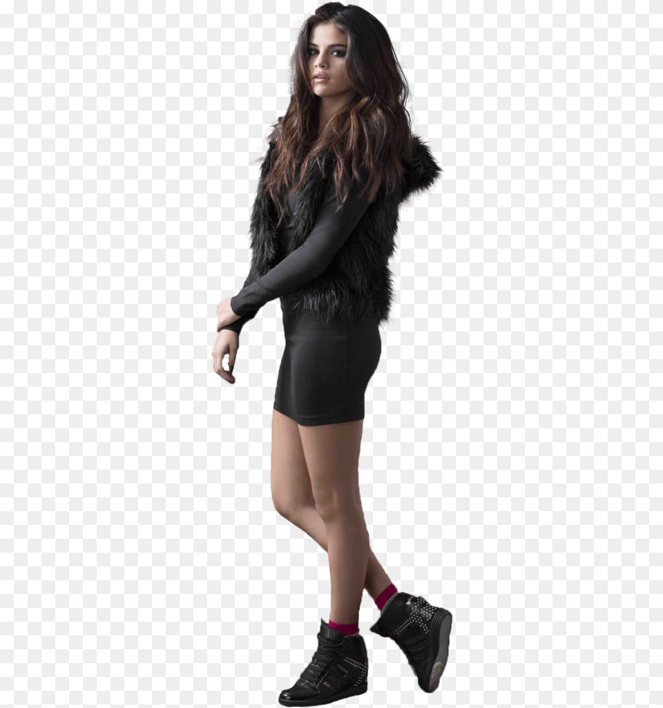 Selena Gomez Most Beautiful Girl In The World, Clothing, Sleeve, Shoe, Footwear Free Transparent Png