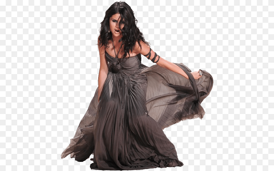 Selena Gomez Pack Gomez A Year Without Rain, Clothing, Dress, Evening Dress, Fashion Png