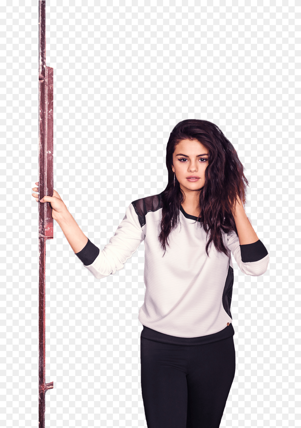 Selena Gomez Photo Shoot, Blouse, Head, Long Sleeve, Pants Png Image