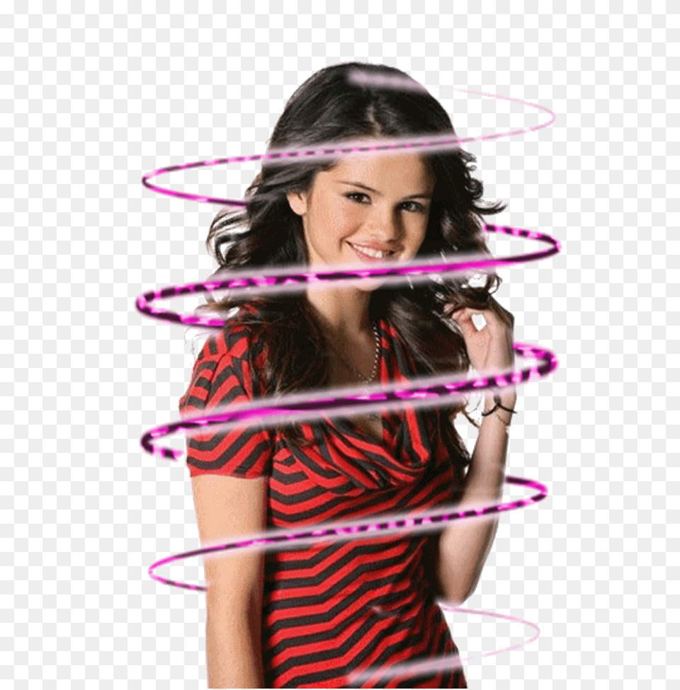 Selena Gomez Swirl, Adult, Person, Woman, Female Free Png Download