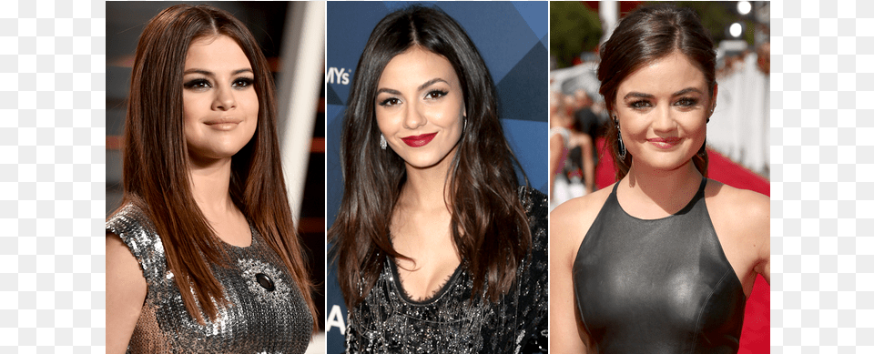 Selena Gomez Victoria Justice E Lucy Hale De Quotpretty Girl, Adult, Face, Fashion, Female Free Png Download