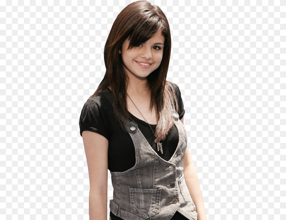 Selena Gomez Vs Demi Lovato, Blouse, Clothing, Vest, Woman Free Png Download