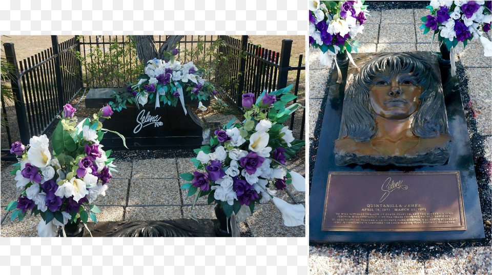 Selena Quintanilla Grave, Plant, Flower, Flower Arrangement, Flower Bouquet Free Png Download