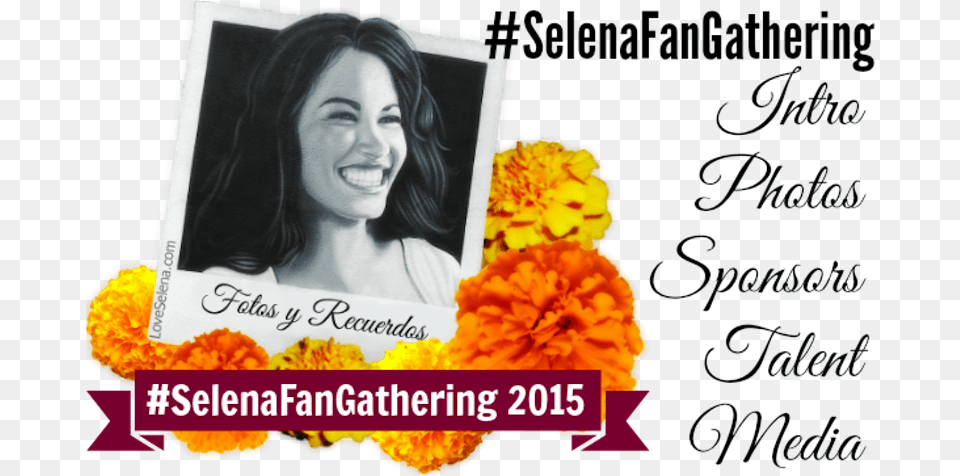 Selena Quintanilla Was Loved By Many Tagetes Patula, Flower, Plant, Adult, Female Free Transparent Png