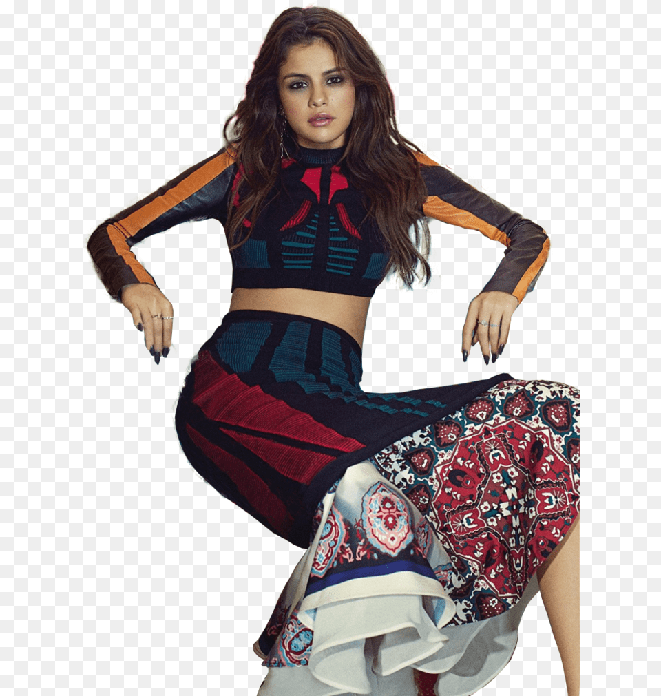 Selena Selena Gomez Magazine Cover Vogue, Person, Leisure Activities, Dancing, Adult Png