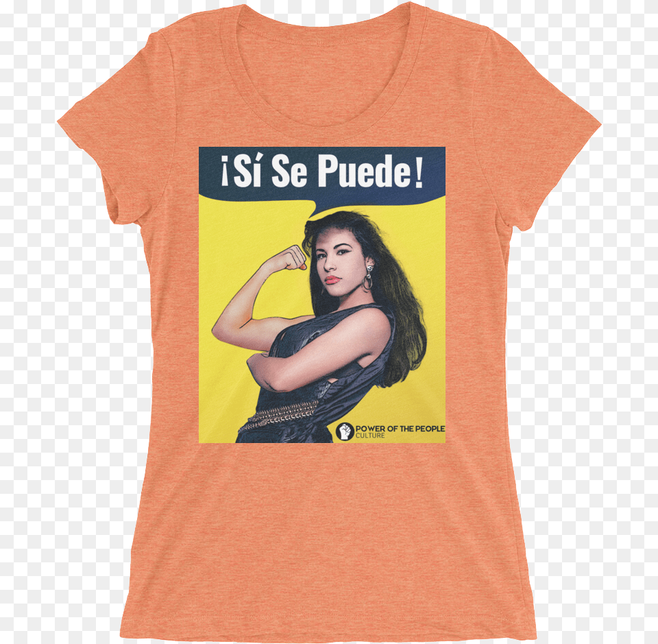 Selena Si Se Puede Fitted Shirt Thumbnail Tied Up And Twisted The Way I Like To Be Tshirt, Clothing, T-shirt, Adult, Female Png Image