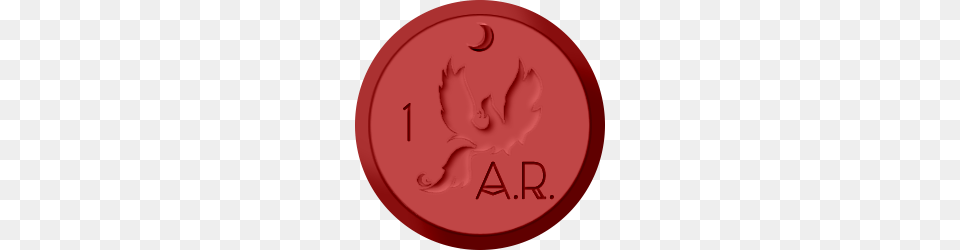 Selenian Blood Moon Coin, Logo, Wax Seal Free Png Download