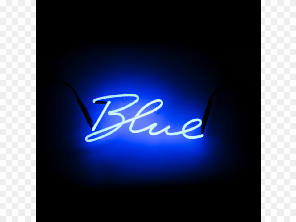 Seletti Shades Blue Neon Lamp With Transformer, Light, Lighting Free Png