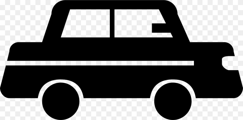 Self Driving Car Symbol, Stencil, Vehicle, Truck, Transportation Free Png Download