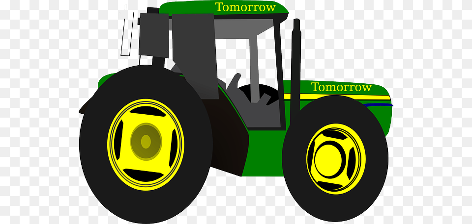Self Driving Tractors Are Starting To Take Over On Green Tractor Clip Art, Vehicle, Transportation, Wheel, Machine Free Transparent Png
