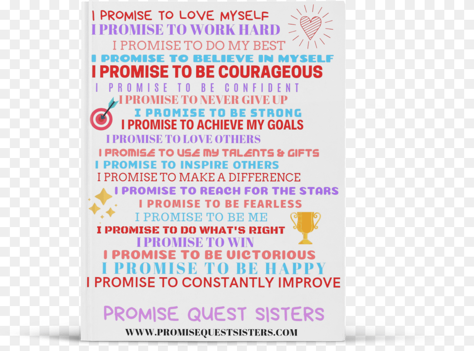 Self Esteem Promise, Advertisement, Poster, Text Free Png