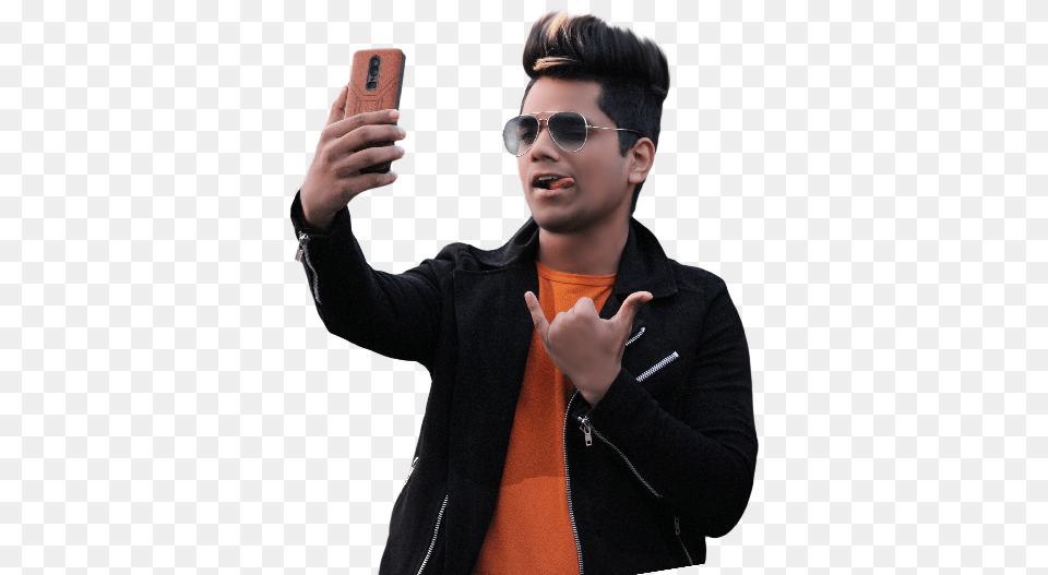 Selfie, Person, Man, Male, Jacket Free Transparent Png