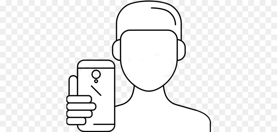 Selfie Anywhere Person Segmentation With Bodypix Benson Mobile Phone, Electronics, Mobile Phone, Cup Free Png Download