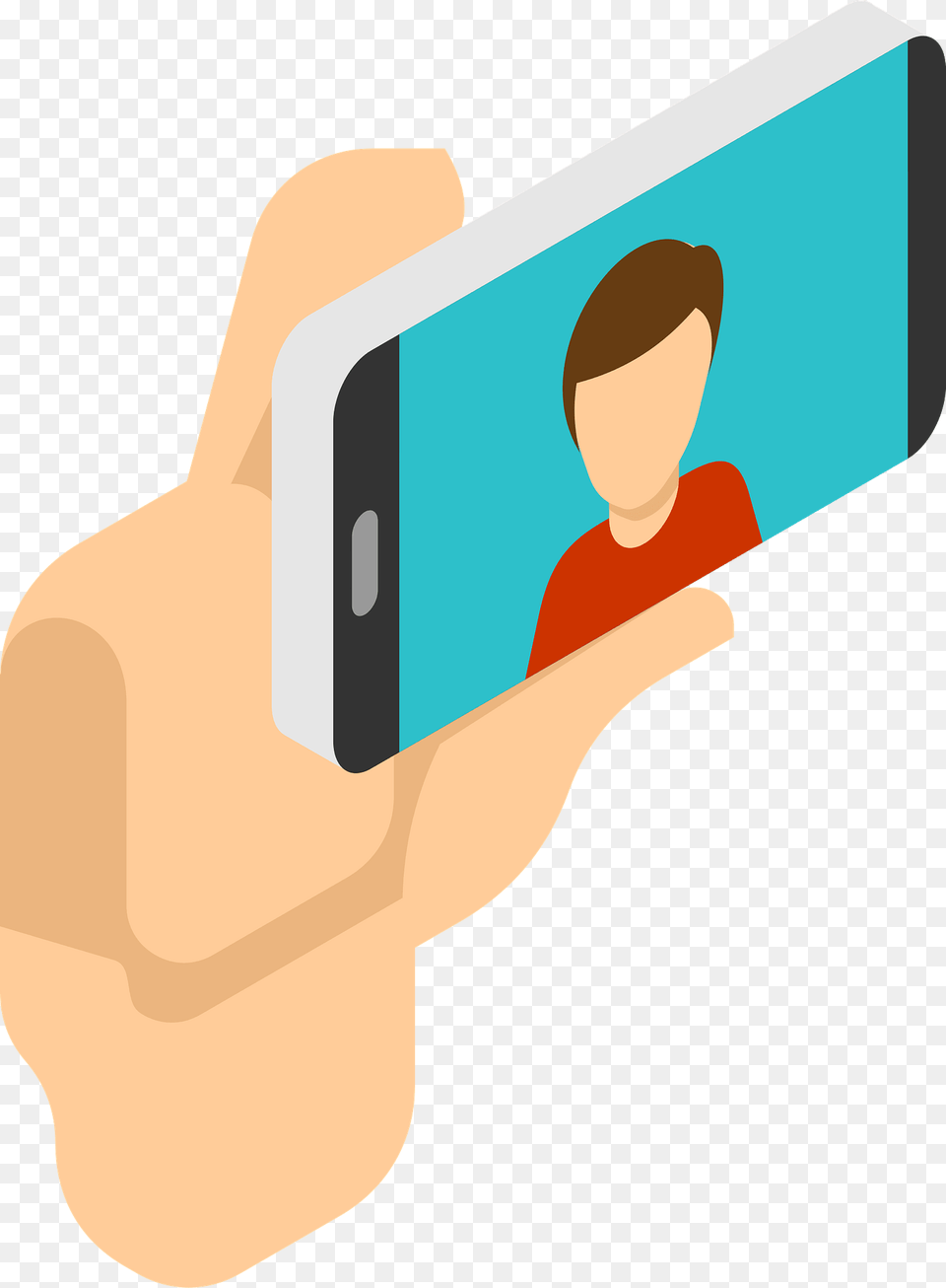 Selfie Clipart, Electronics, Mobile Phone, Phone, Smoke Pipe Png Image
