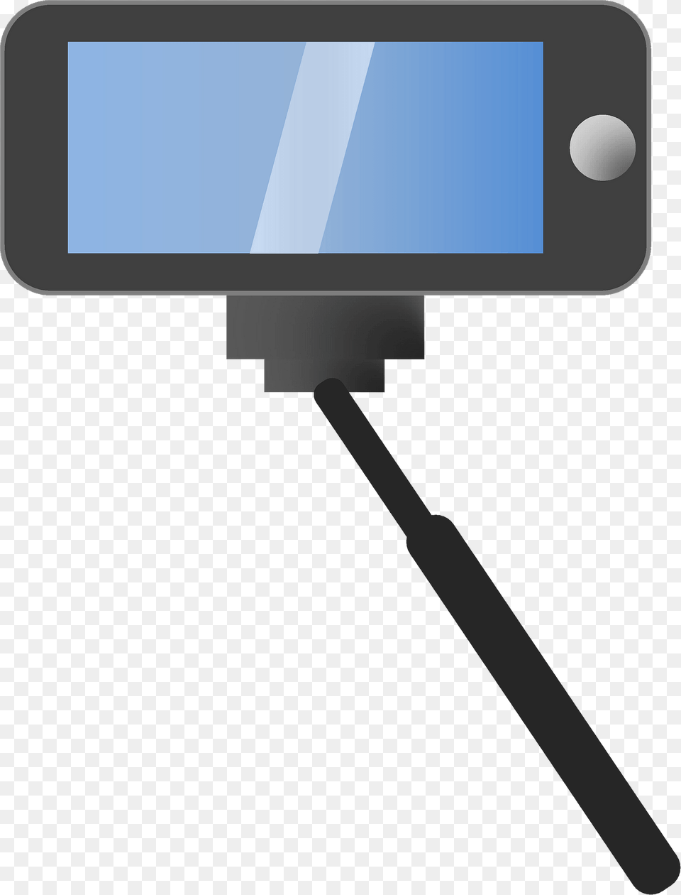 Selfie Stick Clipart, Electronics, Screen, Computer Hardware, Hardware Png Image