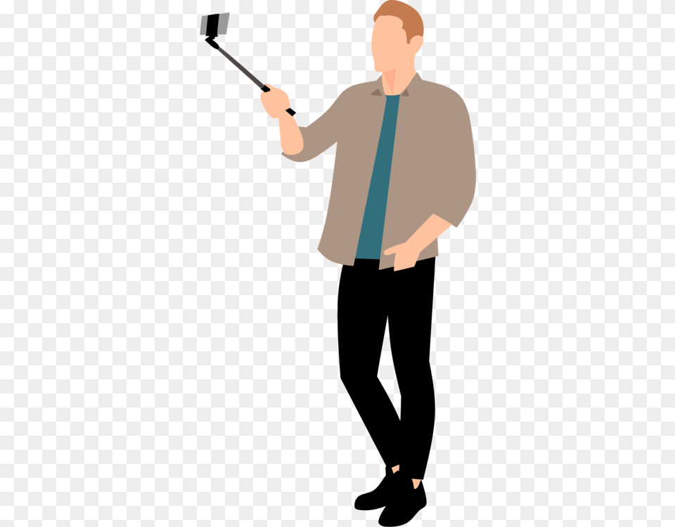 Selfie Stick Mobile Phones Computer Icons, Adult, Person, Man, Male Free Png