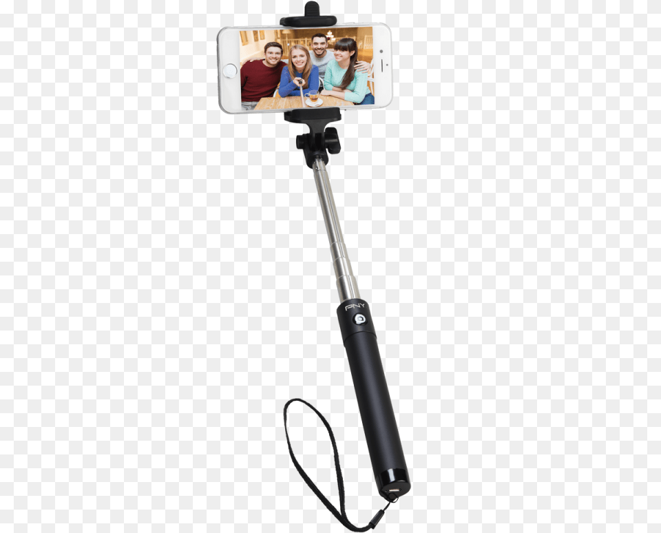 Selfie Stick Pny Wireless Selfie Stick Bt, Adult, Person, Man, Male Png Image